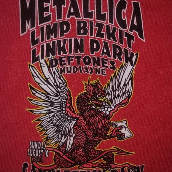 Vintage Metallica Local crew t shirt